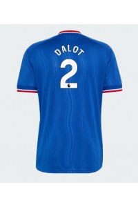 Manchester United Diogo Dalot #2 Fotballdrakt Borte Klær 2026-27 Korte ermer